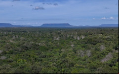  Jalapão vista aérea proxima da Cachoeira da Formiga.