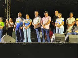 Durante o evento, Amélio Cayres destacou os preparativos para a temporada de praia 2025
